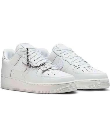 NIKE AIR FORCE 1 07 SUMMIT WHITE SNEAKER
