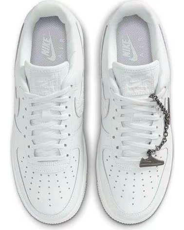 NIKE AIR FORCE 1 07 SUMMIT WHITE SNEAKER