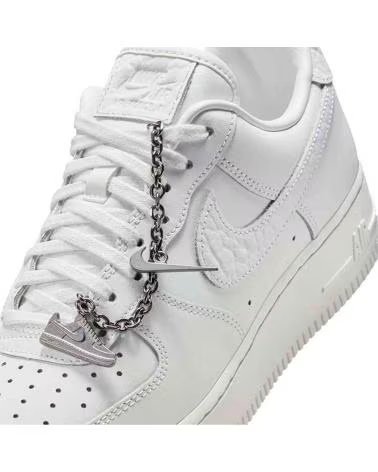 NIKE AIR FORCE 1 07 SUMMIT WHITE SNEAKER