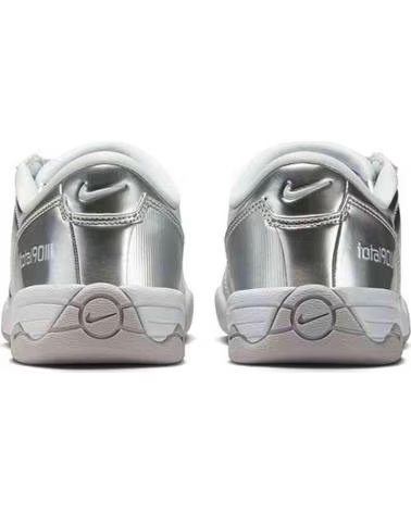 NIKE SCARPE TOTAL 90 W METALLIC PLATINUM ARGENTO