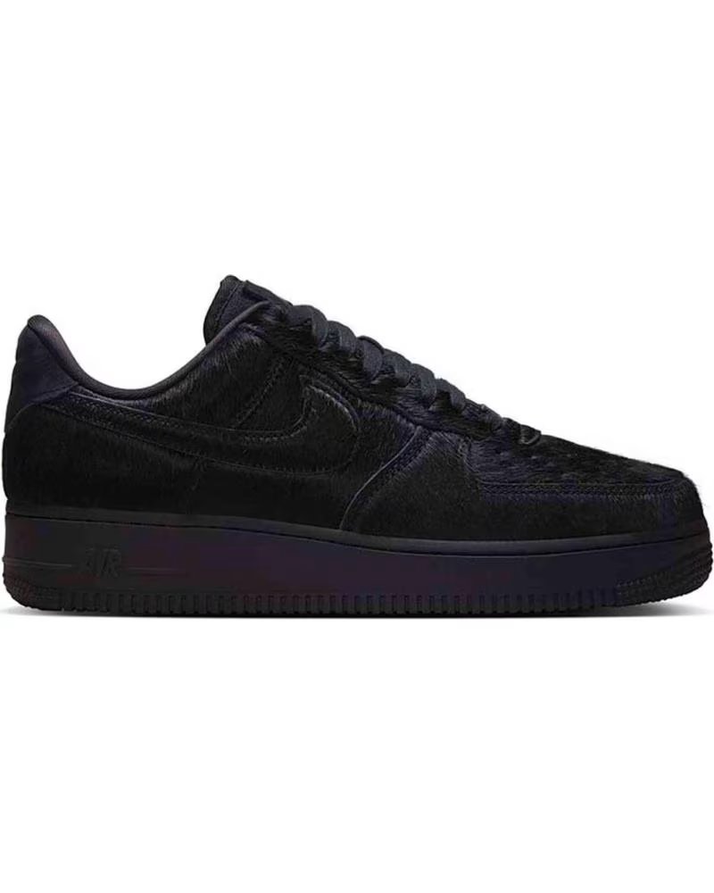 NIKE ZAPATILLAS AIR FORCE 1 07 W OFF NOIR PONY HAIR