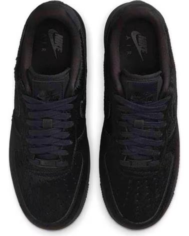 NIKE ZAPATILLAS AIR FORCE 1 07 W OFF NOIR PONY HAIR