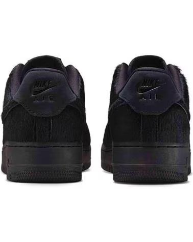 NIKE ZAPATILLAS AIR FORCE 1 07 W OFF NOIR PONY HAIR