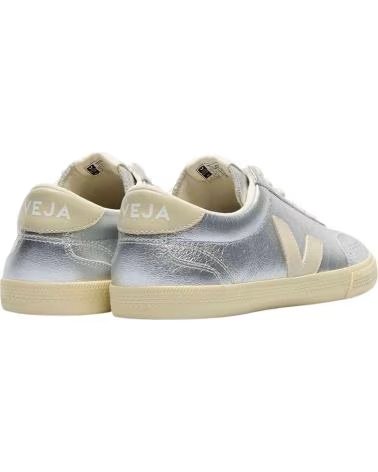 VEJA ZAPATILLAS VOLLEY O T LEATHER PLATEADAS