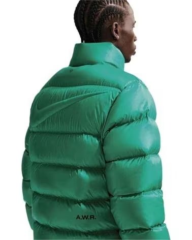 NIKE GIACCA X NOCTA SUNSET PUFFER NEPTUNE GREEN