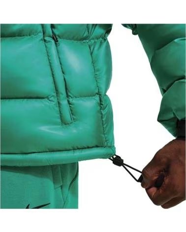 NIKE GIACCA X NOCTA SUNSET PUFFER NEPTUNE GREEN