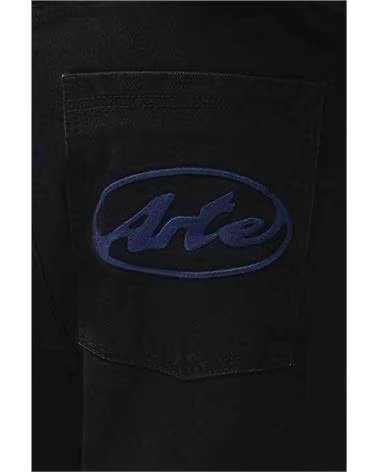 ARTE PANTALÓN LARGO CIRCLE LOGO POCKET EN NEGRO