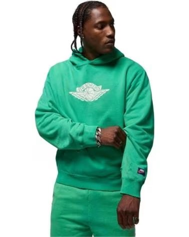 JORDAN RARE AIR KAPUZENPULLOVER - STADIUM GREEN
