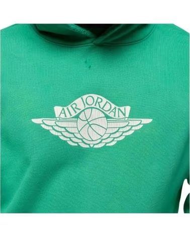 JORDAN RARE AIR KAPUZENPULLOVER - STADIUM GREEN