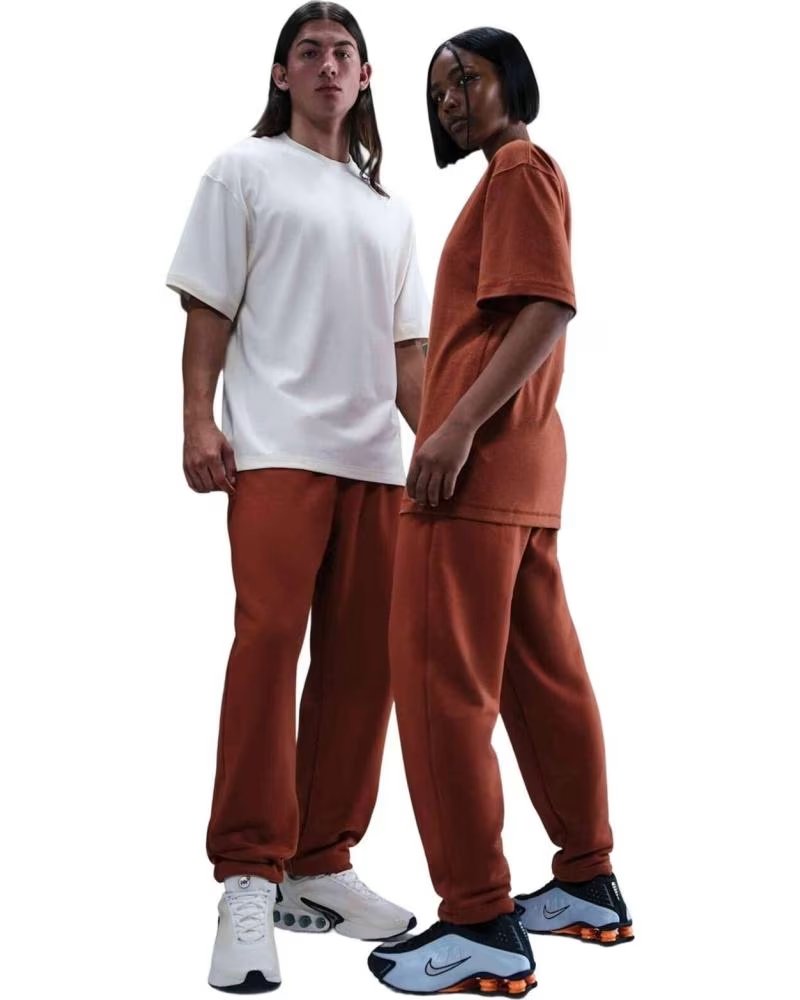 NIKE PANTALON DE CHANDAL WOOL CLASSICS FLC PANT EN MARRON PARA MUJER