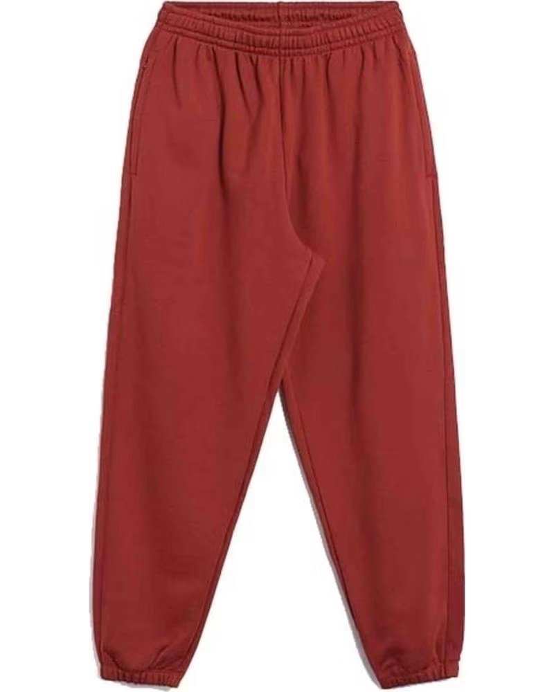 NIKE PANTALON DE CHANDAL WOOL CLASSICS FLC PANT MARS STONE EN ROJO PARA MUJER