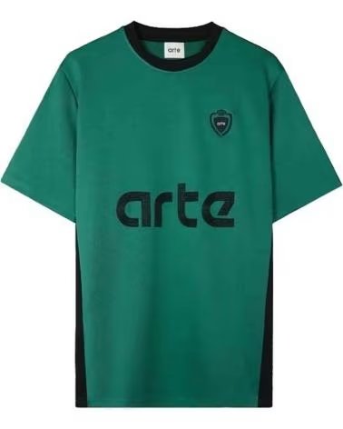 ARTE CAMISETA FOOTBALL DE MANGA CORTA EN VERDE