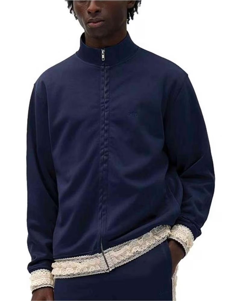 ARTE JERSEY TRIM JACKET NAVY EN AZUL PARA HOMBRE