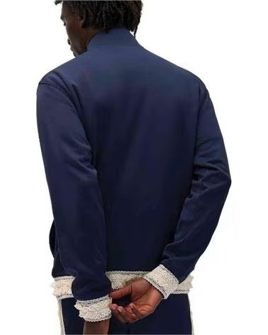 ARTE JERSEY TRIM JACKET NAVY EN AZUL PARA HOMBRE