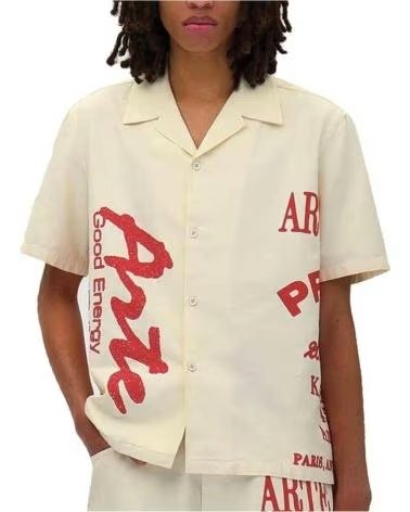ARTE CAMISA RED PRINT CREAM