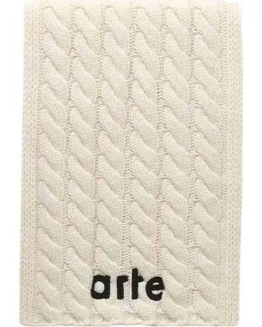 ARTE SCIARPA UOMO TEXTURED LOGO CREMA