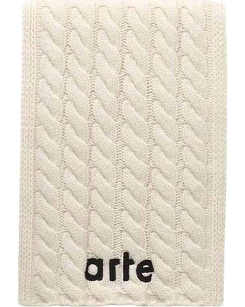 ARTE SCIARPA UOMO TEXTURED LOGO CREMA