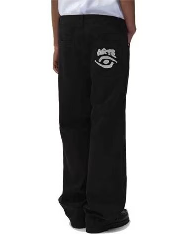 ARTE PANTALÓN BACK POCKET GRAPHIC NEGRO