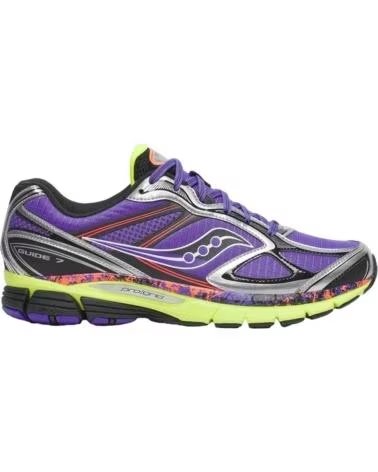 SAUCONY TÊNIS PROGRID GUIDE 7 HI OCTANE MULTICOLORIDO MASCULINO