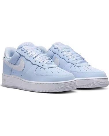 NIKE ZAPATILLAS AIR FORCE 1 RETRO PRM W HYDROGEN BLUE EN AZUL PARA MUJER