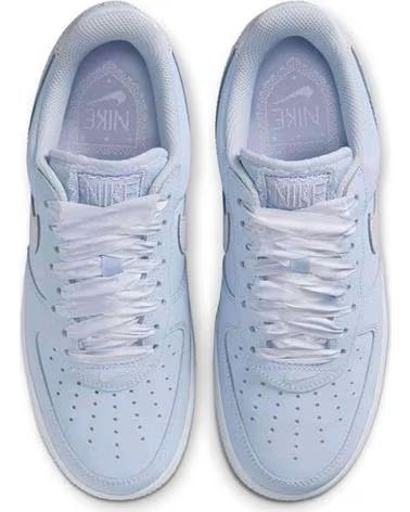 NIKE ZAPATILLAS AIR FORCE 1 RETRO PRM W HYDROGEN BLUE EN AZUL PARA MUJER
