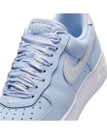 NIKE ZAPATILLAS AIR FORCE 1 RETRO PRM W HYDROGEN BLUE EN AZUL PARA MUJER