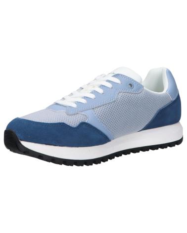 Zapatillas deporte de Hombre CALVIN KLEIN YM0YM00583 RUNNER BOLD MONO 0G1 ICELAND BLUE-DARK DENIM-WHITE
