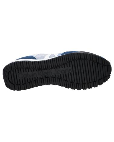 Zapatillas deporte de Hombre CALVIN KLEIN YM0YM00583 RUNNER BOLD MONO 0G1 ICELAND BLUE-DARK DENIM-WHITE