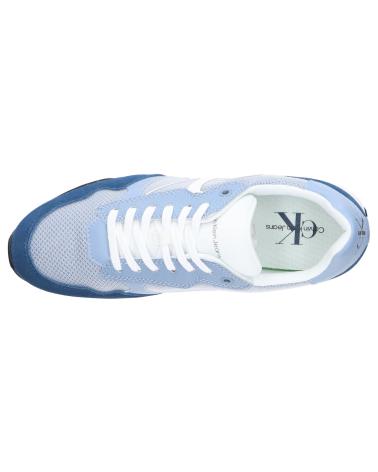 Zapatillas deporte de Hombre CALVIN KLEIN YM0YM00583 RUNNER BOLD MONO 0G1 ICELAND BLUE-DARK DENIM-WHITE