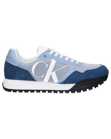 Zapatillas deporte de Hombre CALVIN KLEIN YM0YM00583 RUNNER BOLD MONO 0G1 ICELAND BLUE-DARK DENIM-WHITE