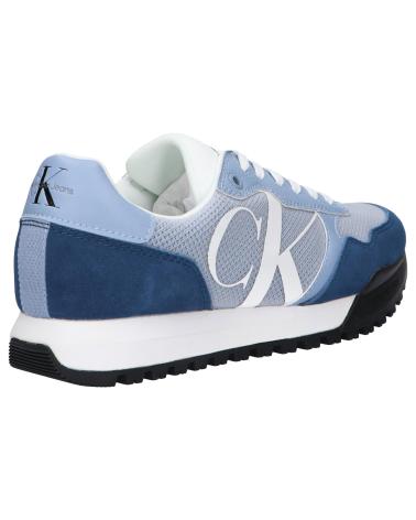 Zapatillas deporte de Hombre CALVIN KLEIN YM0YM00583 RUNNER BOLD MONO 0G1 ICELAND BLUE-DARK DENIM-WHITE