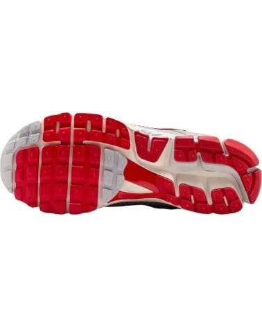 NIKE VOMERO 5 IQ6589-001 SNEAKER GRAU UND ROT