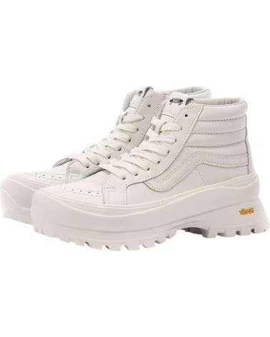 VANS OFF THE WALL THE VN0A5HZWW001 HIGH-PLATFORM-SNEAKER WEISS DAMEN