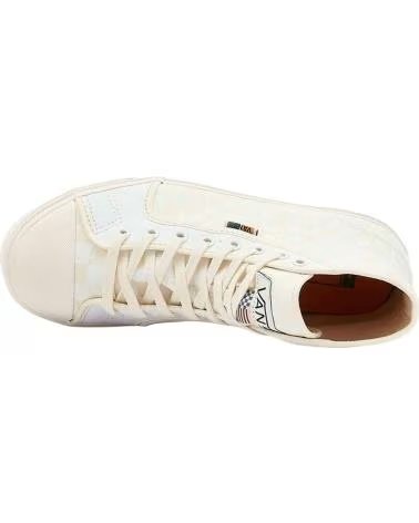 VANS OFF THE WALL BASKETS THE VN0A5HUY50F BLANCHES POUR FEMME