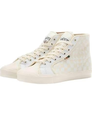 VANS OFF THE WALL BASKETS THE VN0A5HUY50F BLANCHES POUR FEMME
