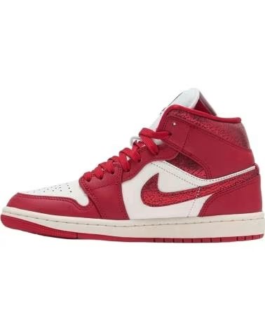 BASKETS MONTANTES JORDAN HJ9337-106 ROUGES POUR FEMME