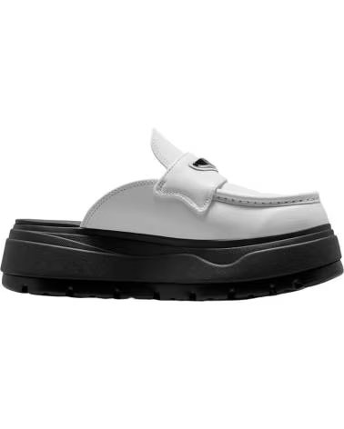 JORDAN MULES HJ4292-100 DE PLATAFORMA EN BLANCO