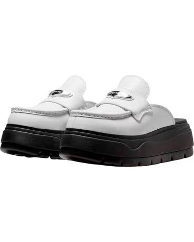JORDAN MULES HJ4292-100 DE PLATAFORMA EN BLANCO