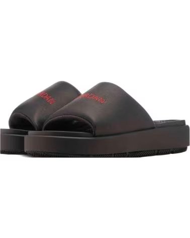 JORDAN CHINELOS FZ7012-001 DE PLATAFORMA EM PRETO