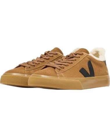 VEJA TÊNIS CW0320809A EM CAMURÇA PARA MULHER