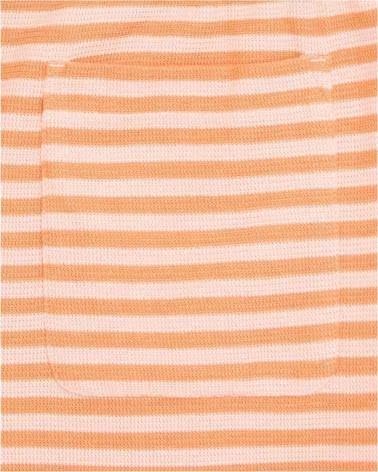 LACOSTE SHORT GH2198-00-4HI RAYÉ ORANGE HOMME
