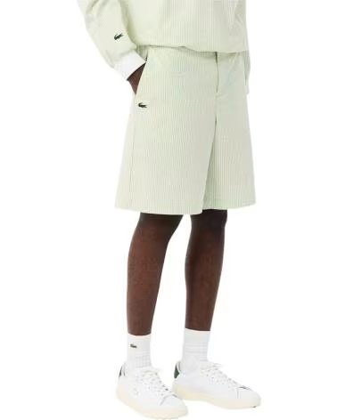 LACOSTE PANTALÓN CORTO FH1283-00-3IG DE RAYAS