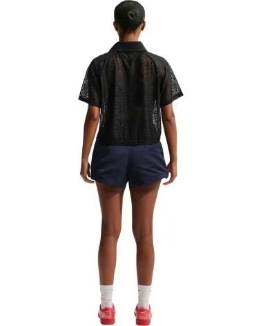 NIKE POLO A MANICHE CORTE IF0520-010 NERA DA DONNA