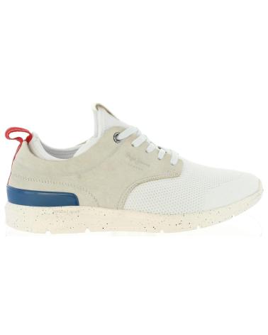 Sapatos de Homem PEPE JEANS PMS30410 JAYDEN 800 WHITE