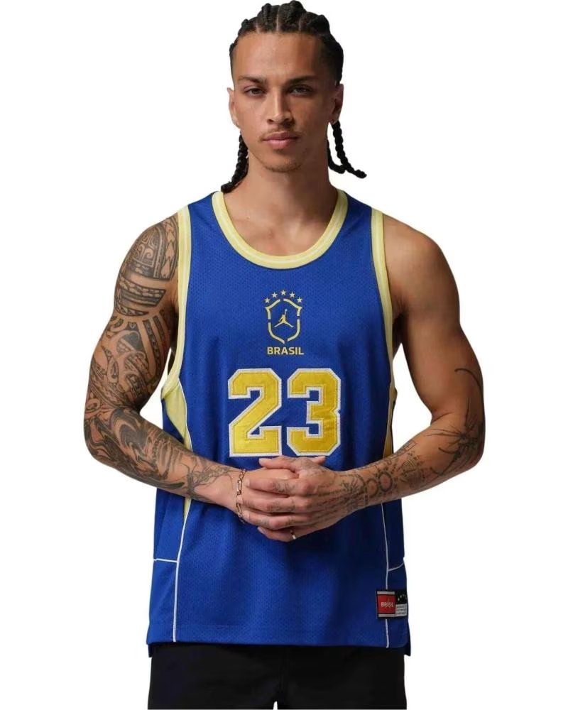 JORDAN Camiseta De Manga Corta Ii5378-417 en azul para hombre