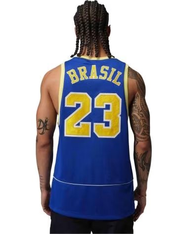 JORDAN Camiseta De Manga Corta Ii5378-417 en azul para hombre