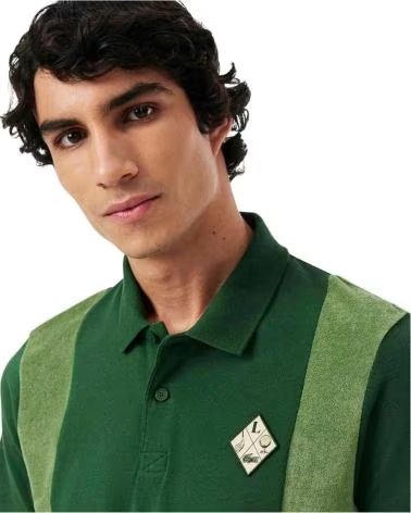 LACOSTE POLO DH0054-00-47T DE MANGA CORTA EN VERDE