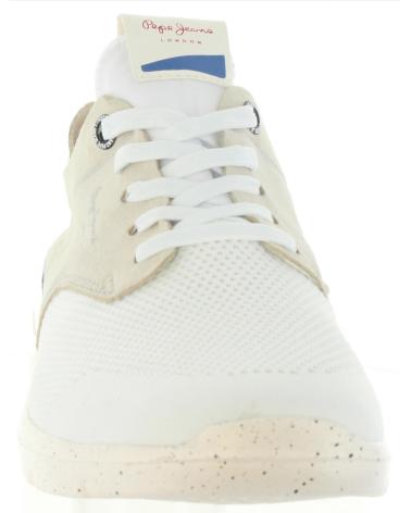 Schuhe für Herren PEPE JEANS PMS30410 JAYDEN 800 WHITE