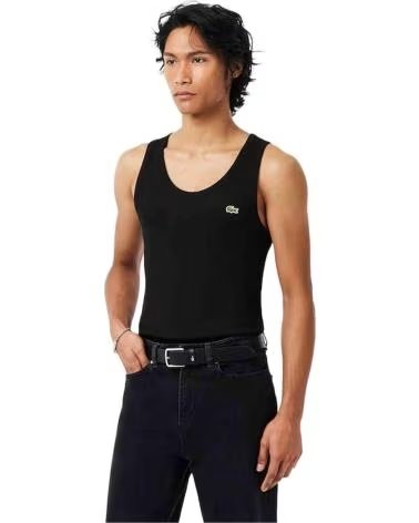 LACOSTE CAMISETA DE TIRANTES TH0030-00-031 EN NEGRO