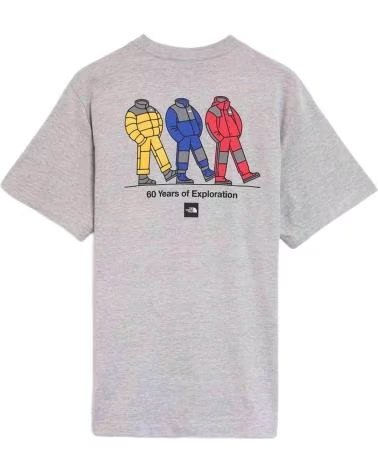 THE NORTH FACE THE KURZARM-T-SHIRT 60 YEARS OF INNOVATION IN GRAU